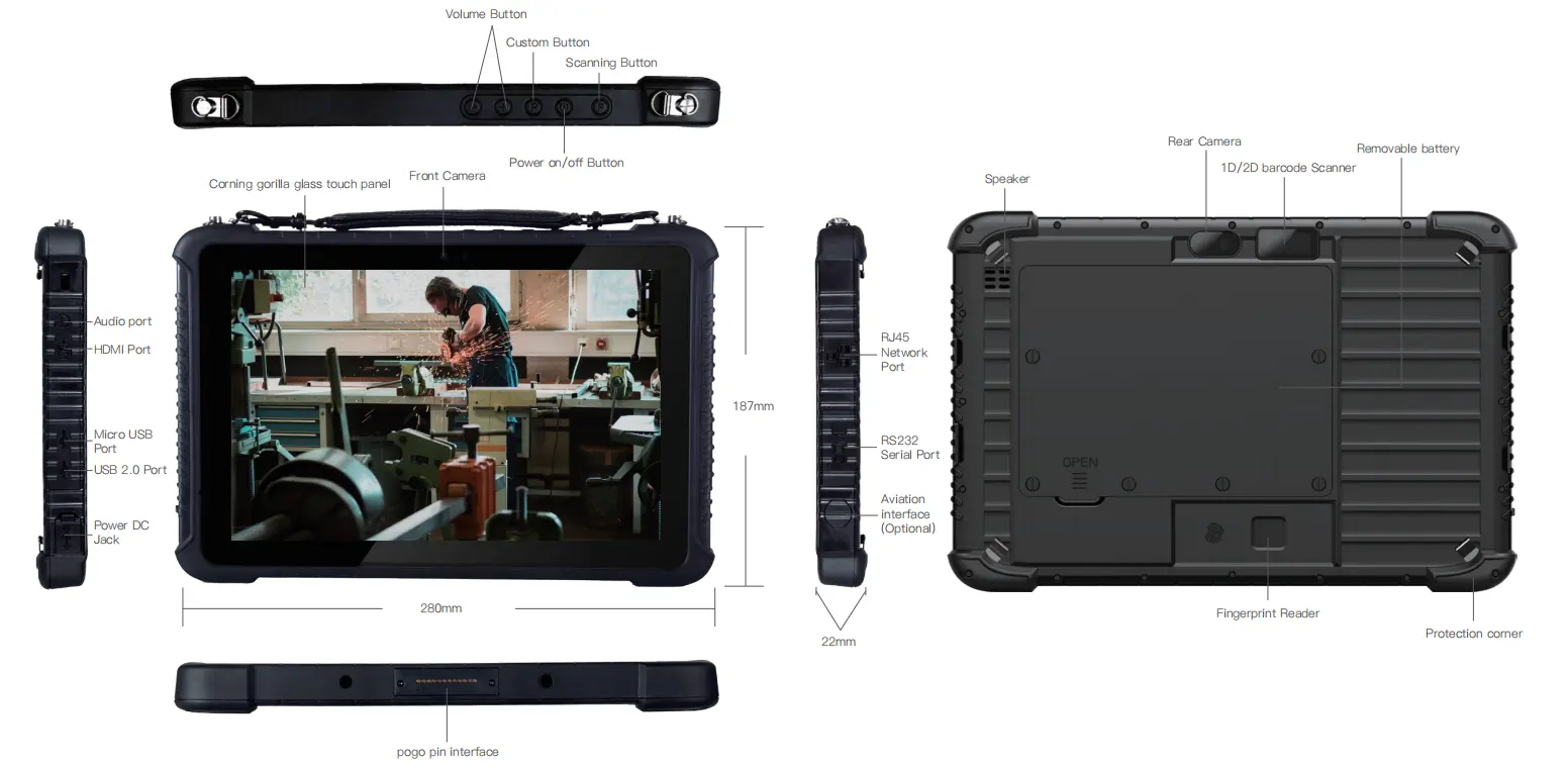 Rugged Tablet PC Rugged Tablet PC