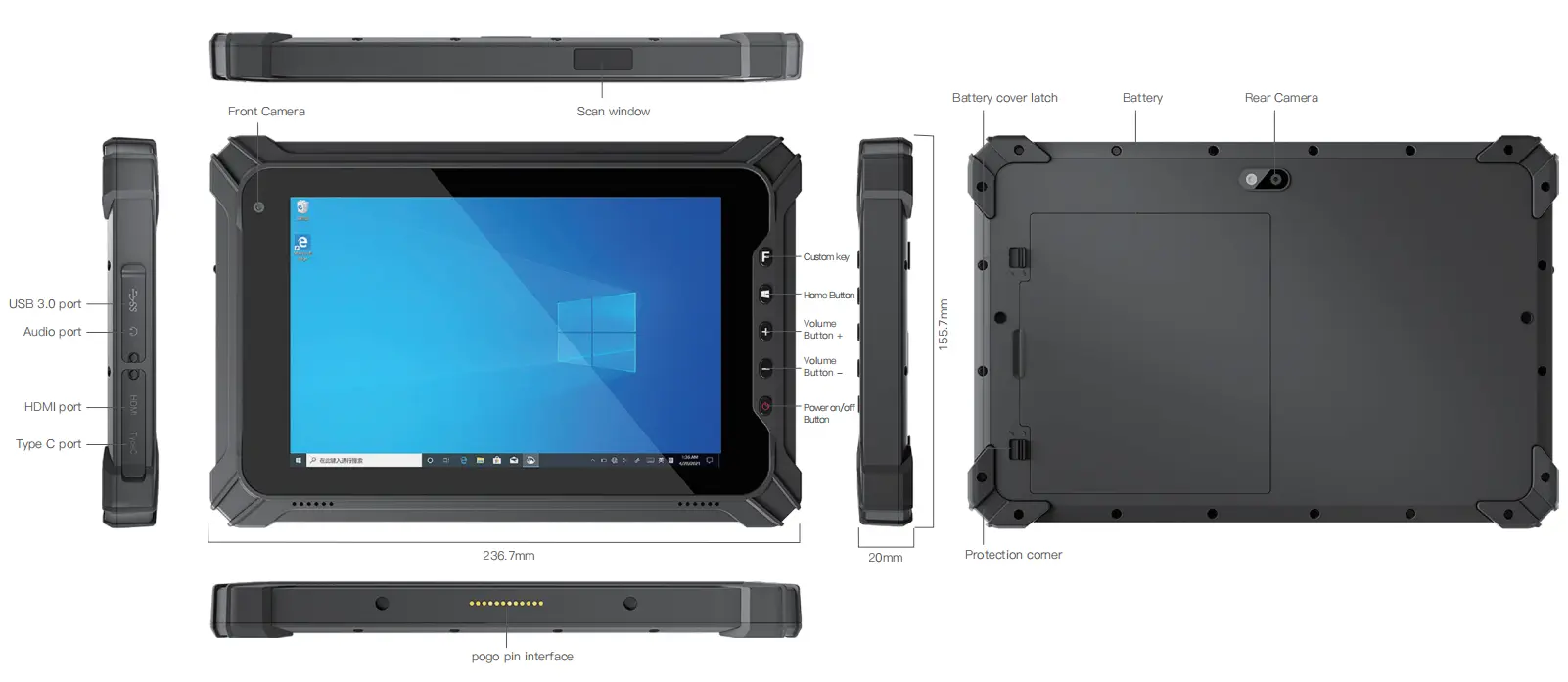 Rugged Tablet PC