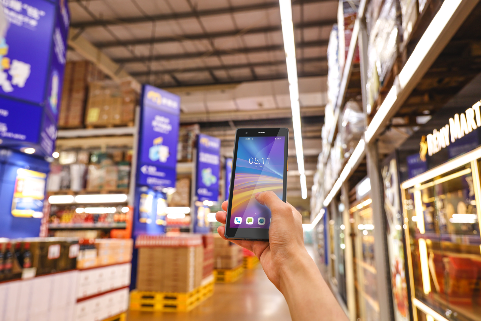 Durable construction ensures reliable operation in high-traffic, fast-paced retail environments.